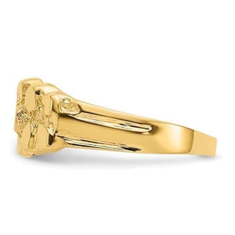 14k Gold Nugget Ring - Seattle Gold Grillz