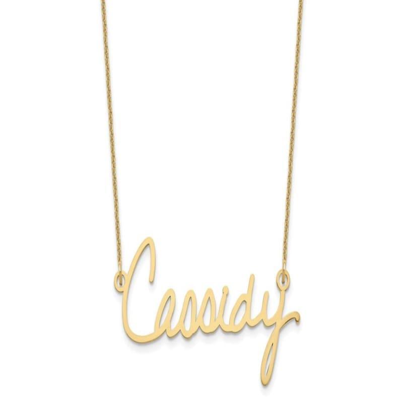 14k Gold Signature Necklaces Series - Seattle Gold Grillz