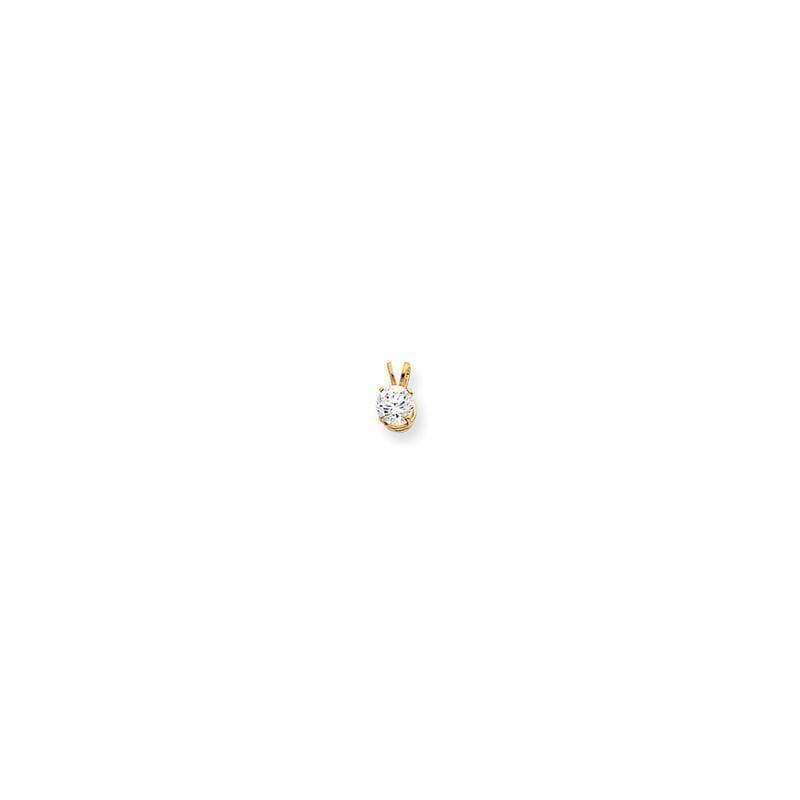 14k Round 6mm Pendant Mounting - Seattle Gold Grillz