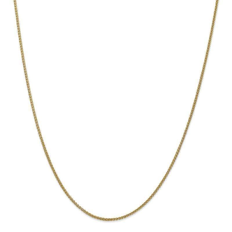 14k Semi-Solid 1.55 mm Wheat Chain - Seattle Gold Grillz