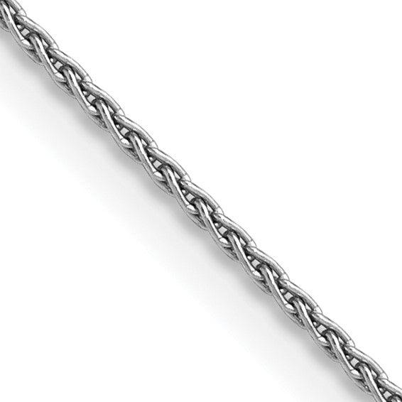 14k White Gold 1.5mm Parisian Wheat Chain - Seattle Gold Grillz