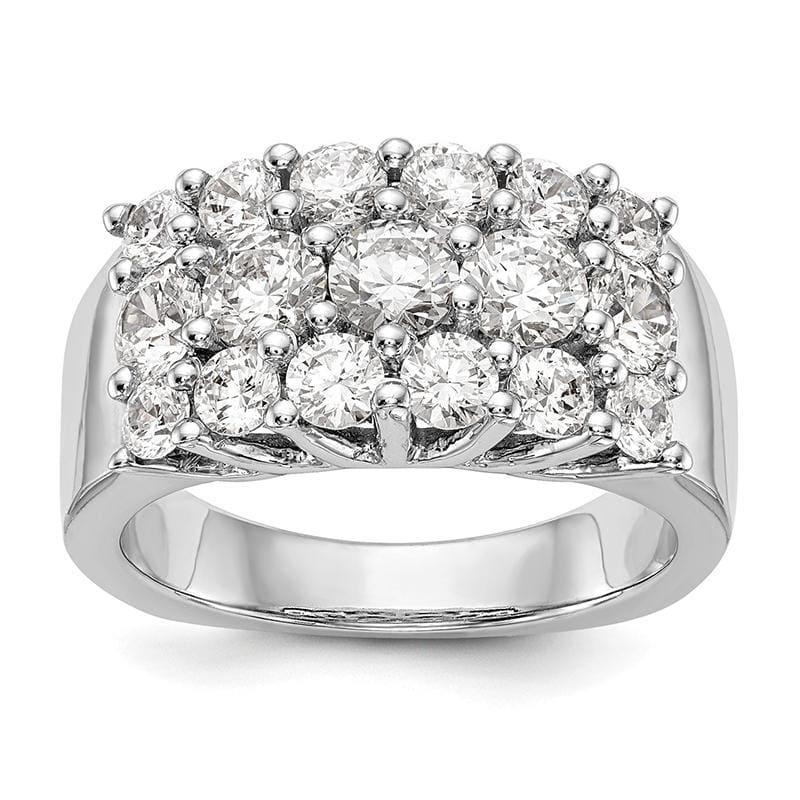 14K White Gold Band Mounting - Seattle Gold Grillz