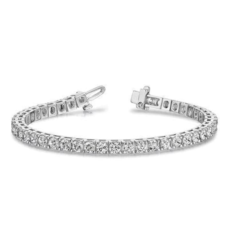 14k White Gold G-I1 Diamond Tennis Bracelet. 2.19ctw - Seattle Gold Grillz