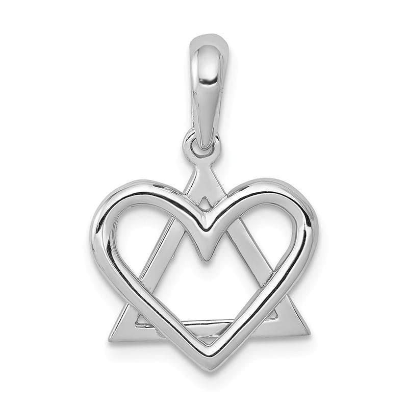 14k White Gold Pendant - Seattle Gold Grillz