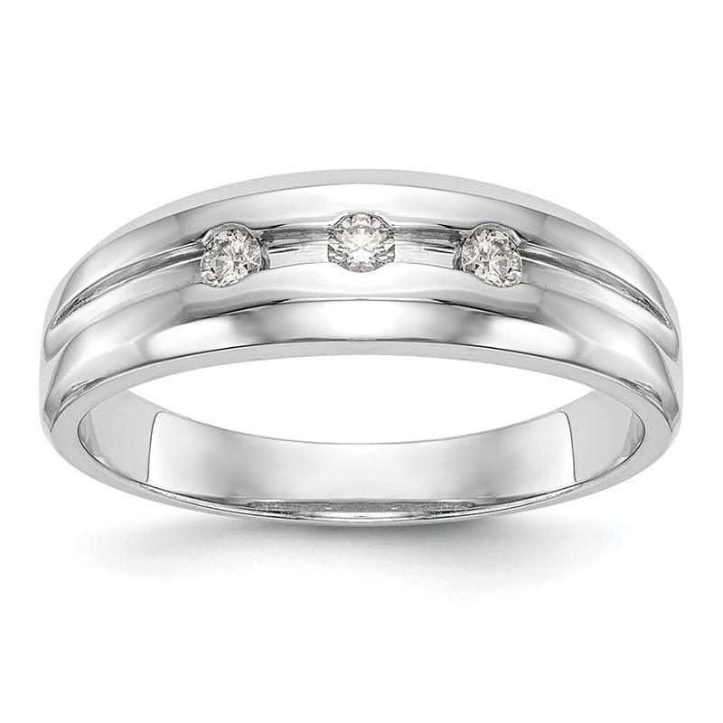 14K Yellow Gold Diamond Men's Band - Seattle Gold Grillz