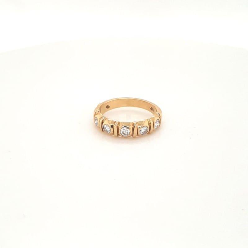 14k Yellow Gold Diamond Ring - Seattle Gold Grillz