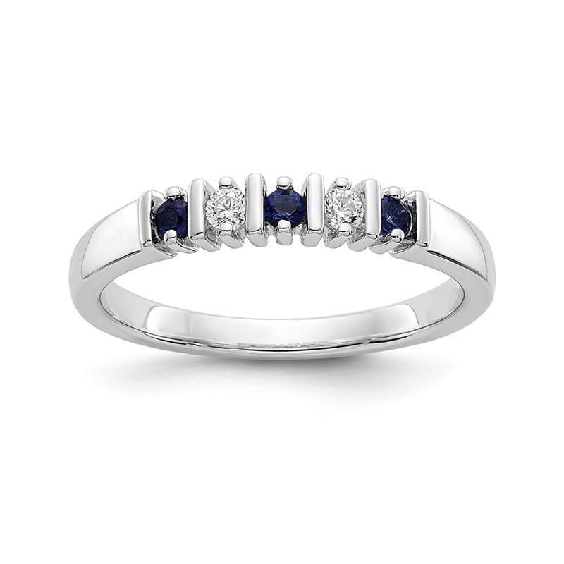 14k Yellow Gold w-Sapphire Band Mounting - Seattle Gold Grillz