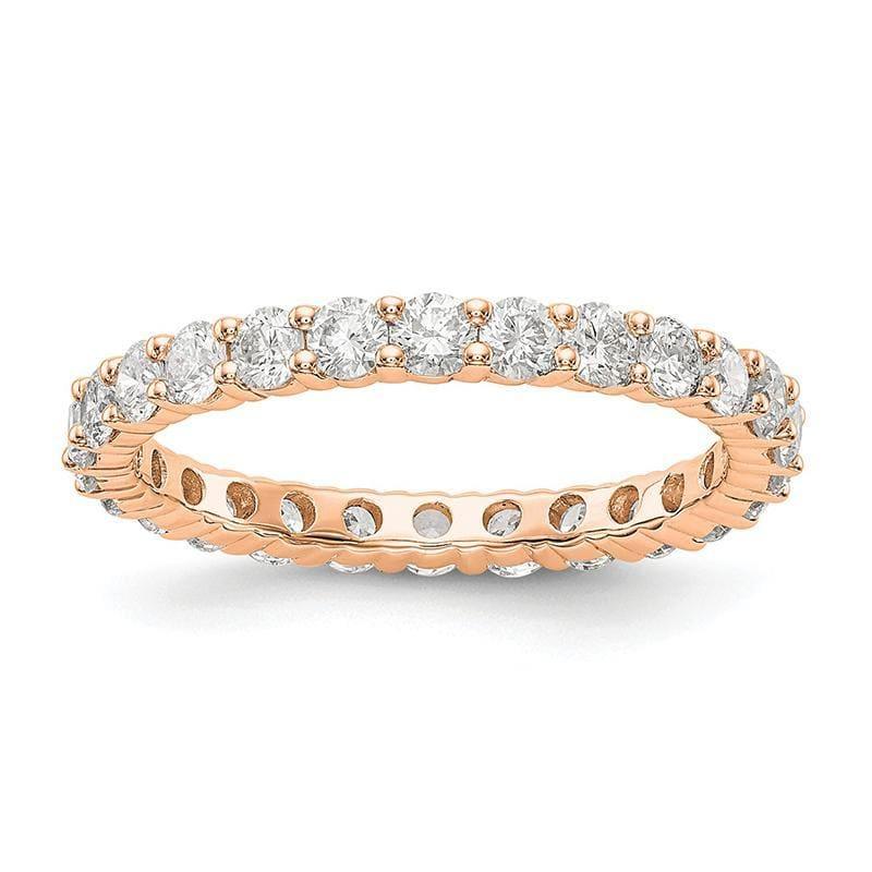 14KR 1.5CT Shared Prong Eternity Band - Seattle Gold Grillz