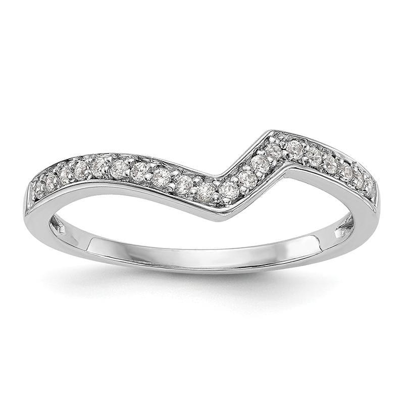 14kw Diamond Contoured Wedding Band - Seattle Gold Grillz