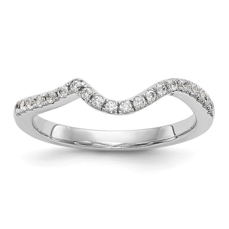 14kw Diamond Contoured Wedding Band - Seattle Gold Grillz