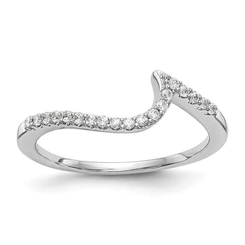 14kw Diamond Contoured Wedding Band - Seattle Gold Grillz