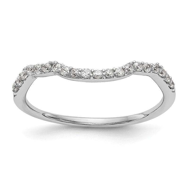 14kw Diamond Contoured Wedding Band - Seattle Gold Grillz
