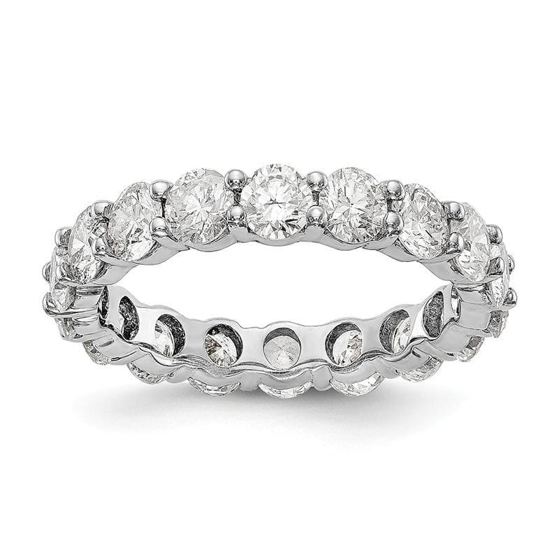 14KW SI2-I1( H-I) 16 Round = 4 CT Shared Prong Eternity Band - Seattle Gold Grillz