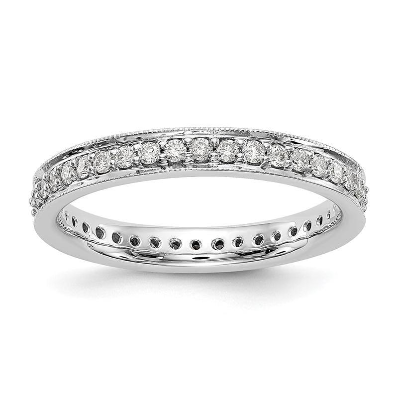 14KW SI2-I1( H-I) Round 1-2 CT Vintage PVE Eternity Band - Seattle Gold Grillz