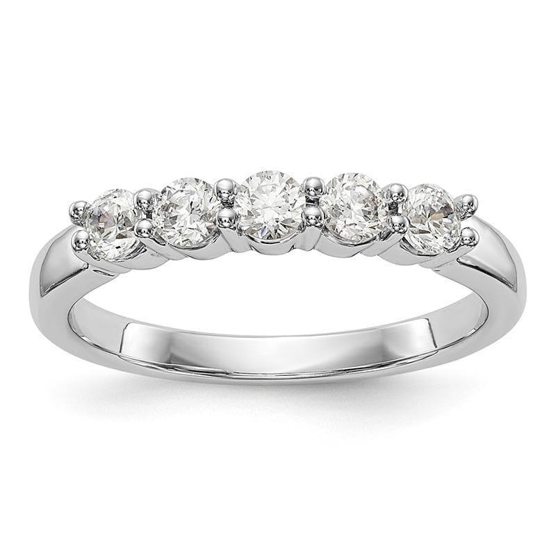 14ky 5-Stone Diamond Band Mounting - Seattle Gold Grillz
