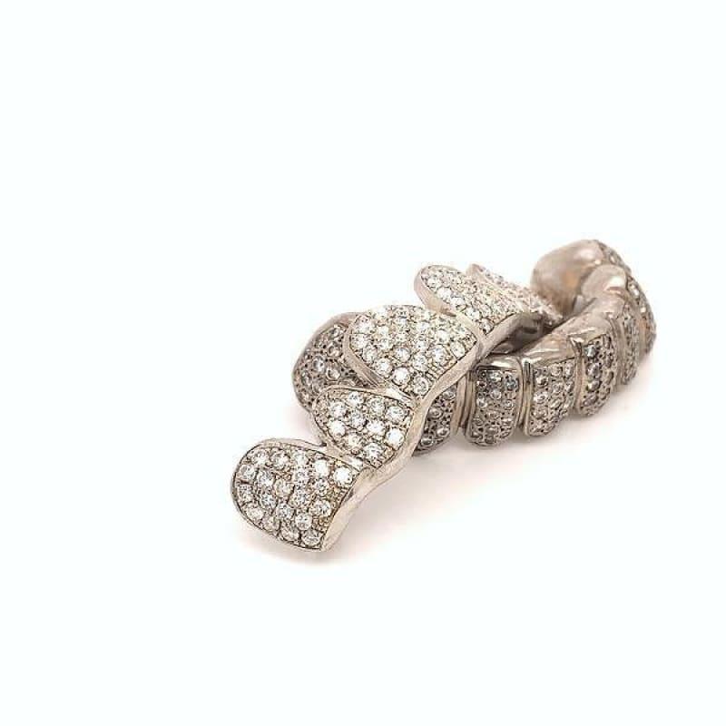 14pc White Gold Diamond Grillz - Seattle Gold Grillz