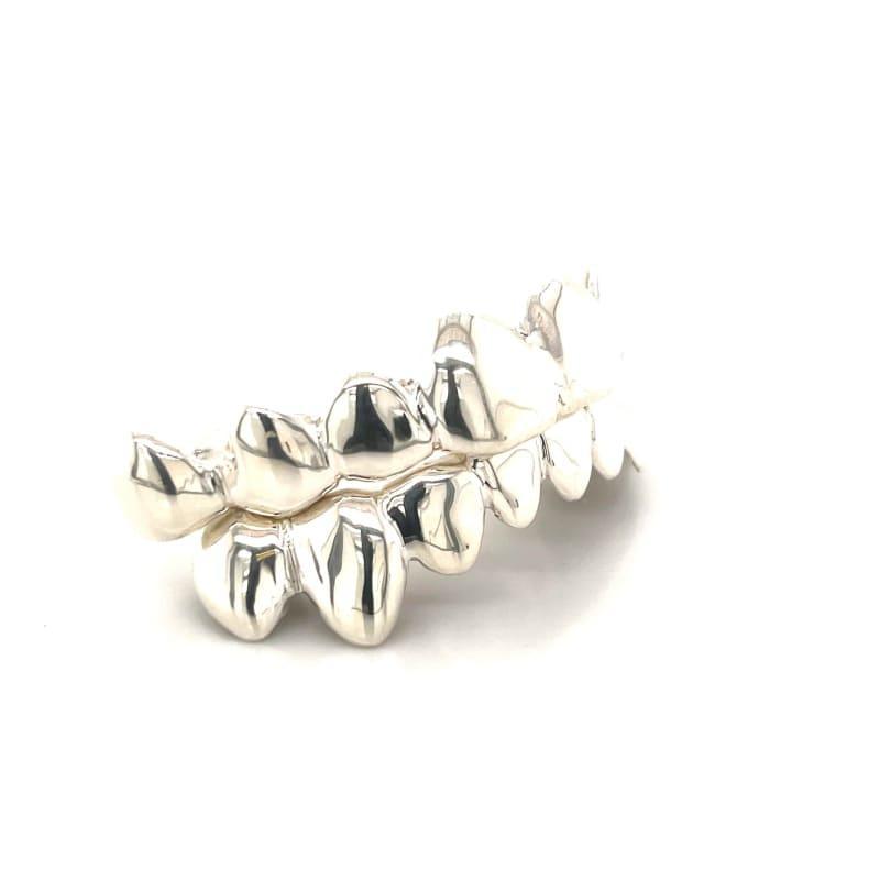 16pc Silver Grillz Set - Seattle Gold Grillz