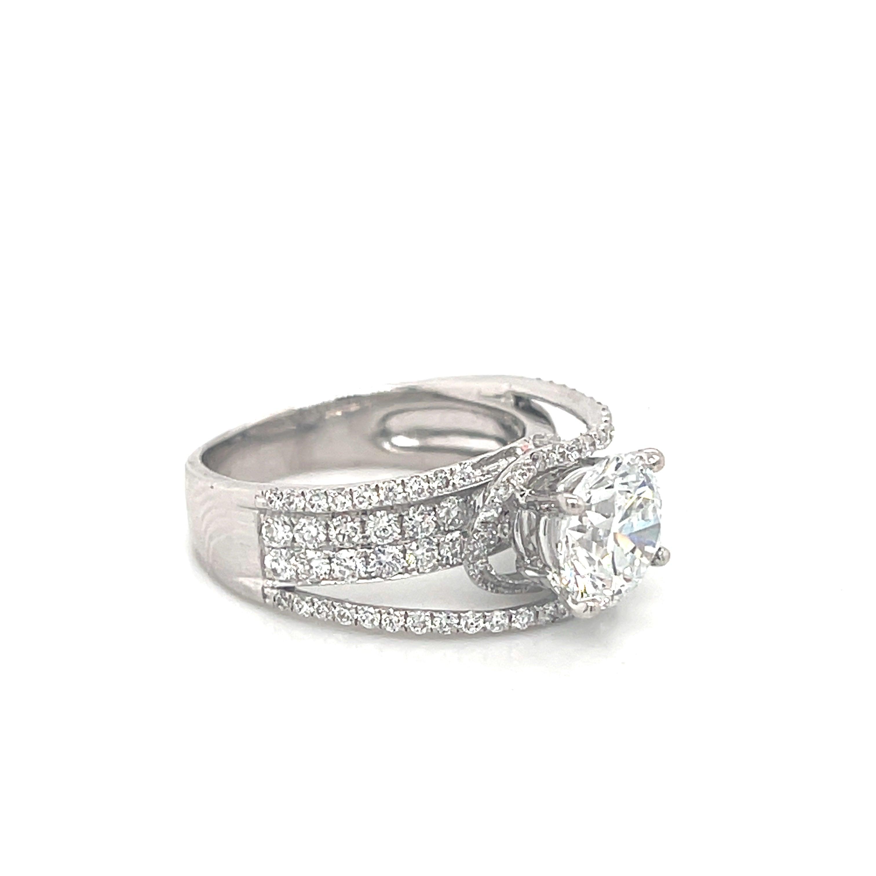 2ct Lab Grown Diamond Engagement Ring - Seattle Gold Grillz