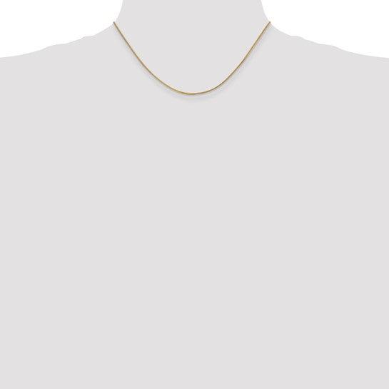 14k Gold 0.9mm Franco Chain