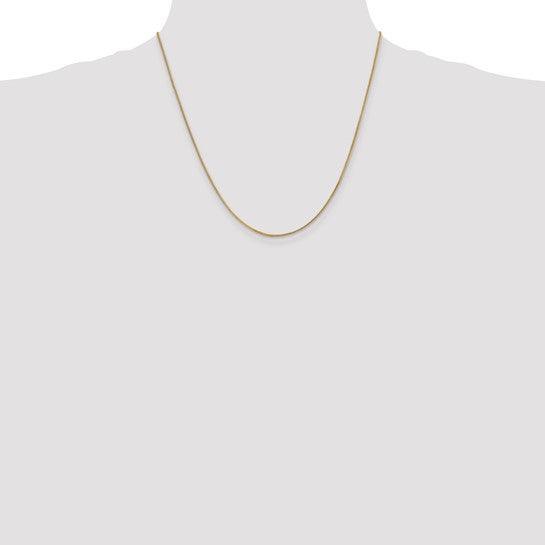 14k Gold 0.9mm Franco Chain