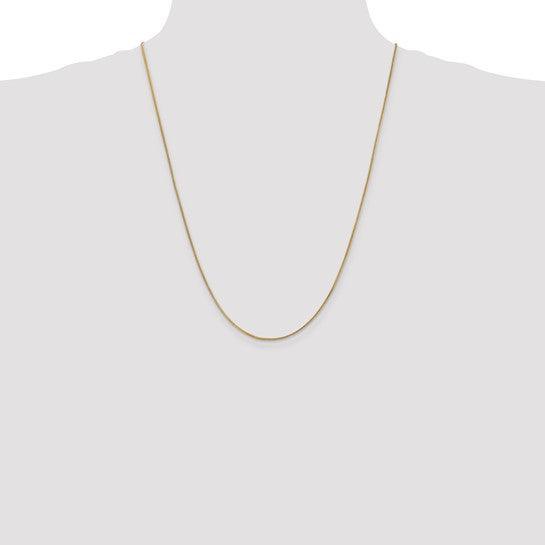 14k Gold 0.9mm Franco Chain