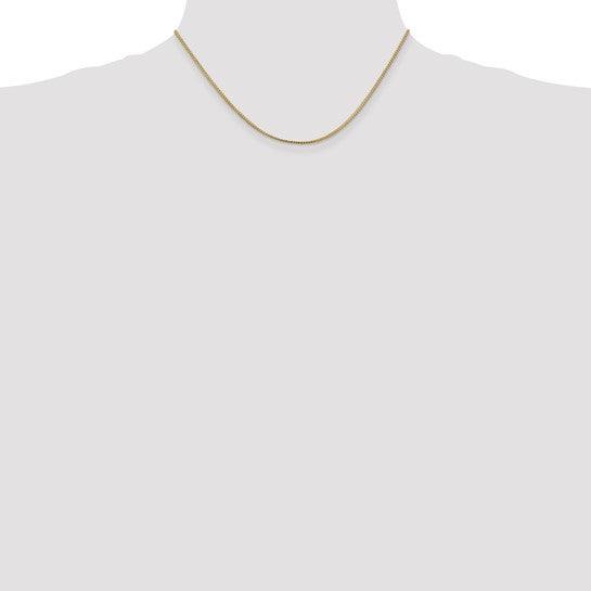 14k Gold 1.0mm Franco Chain