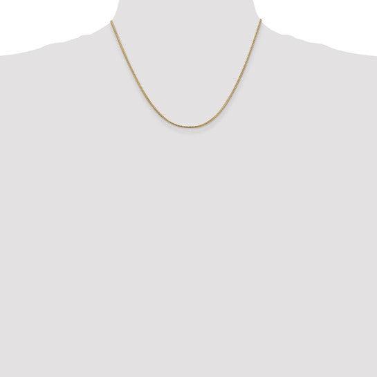 14k Gold 1.0mm Franco Chain