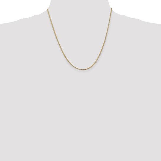 14k Gold 1.0mm Franco Chain