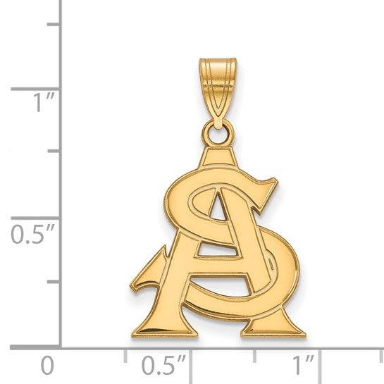 Gold Arizona State University Pendant