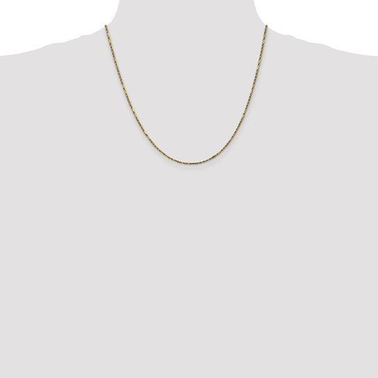 14k 1.8mm Milano Rope Chain