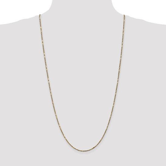 14k 1.8mm Milano Rope Chain