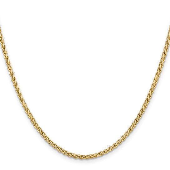 14k 2.8mm Spiga Chain