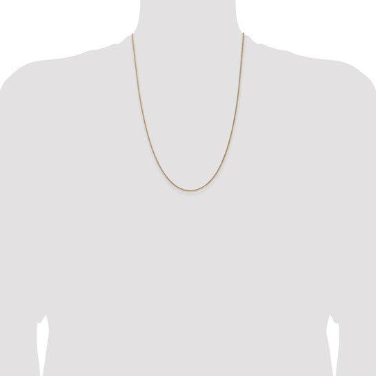 14k 1.25mm Spiga Chain