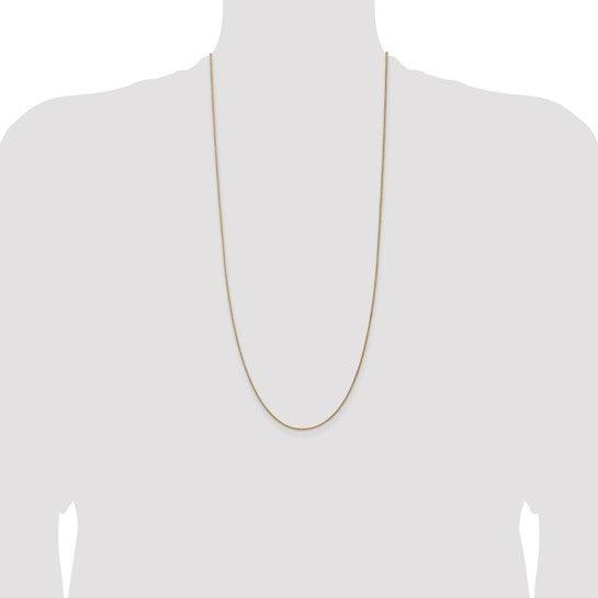 14k 1.25mm Spiga Chain