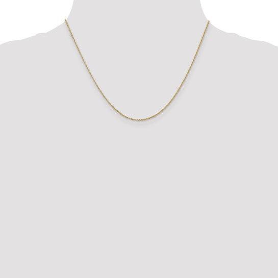 14k 1.15mm Rolo Pendant Chain