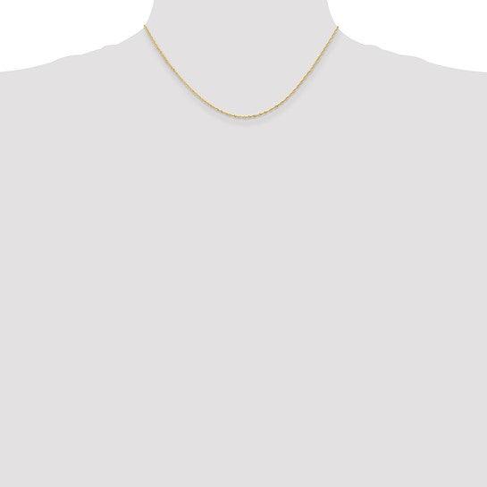 14k 1.10mm Singapore Chain