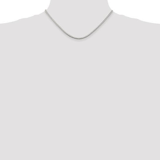Sterling Silver 2.5mm Box Chain