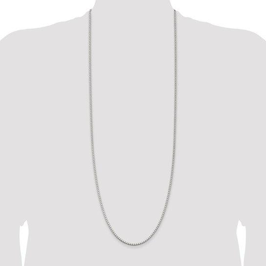 Sterling Silver 2.5mm Box Chain