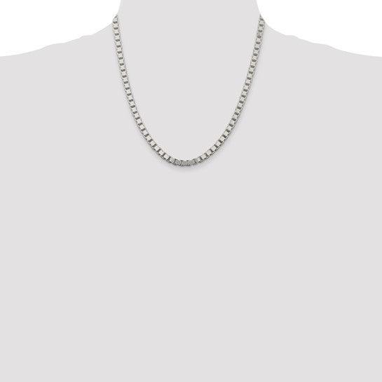 Sterling Silver 4.5mm Box Chain