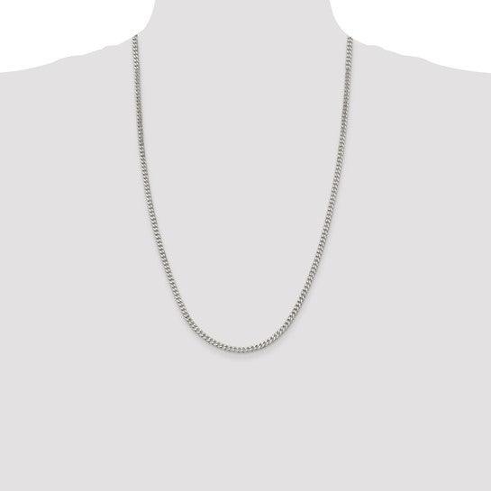 Sterling Silver 3.5mm Curb Chain