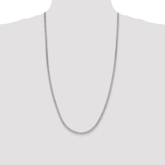 Sterling Silver 3.5mm Curb Chain