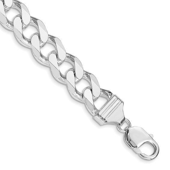 Sterling Silver 13mm Curb Bracelet