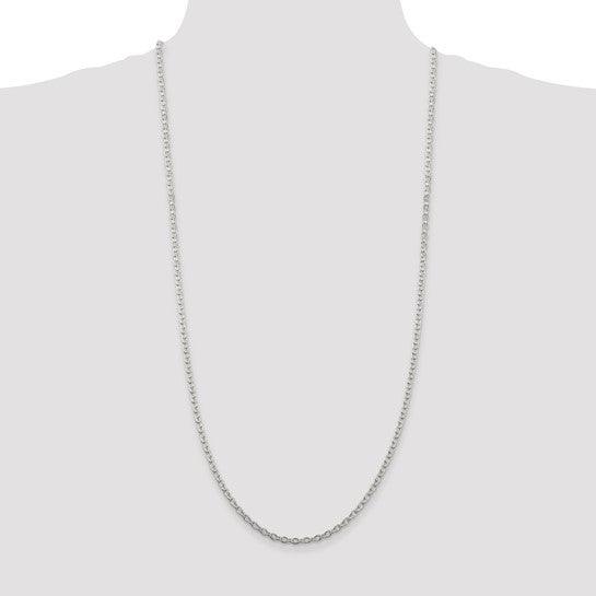 Sterling Silver 3.5mm Cable Chain