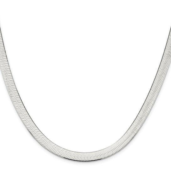 Sterling Silver 7mm Magic Herringbone Chain
