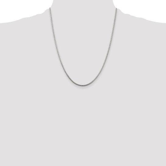 Sterling Silver 2mm Round Snake Chain
