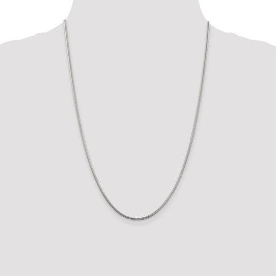 Sterling Silver 2mm Round Snake Chain