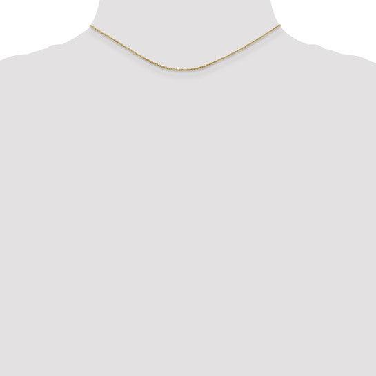 14K 14" 1.1mm Ropa Chain