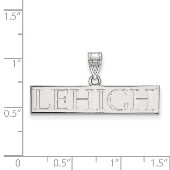 White Gold Lehigh University Pendant