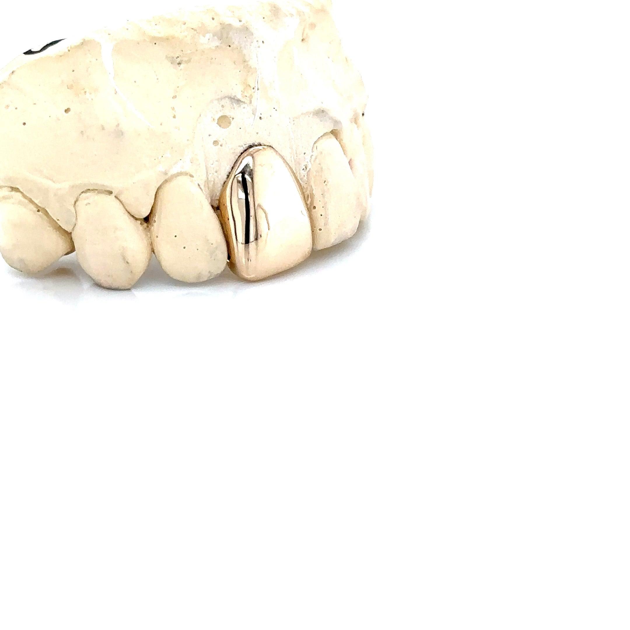 1pc Gold Front Tooth Grillz