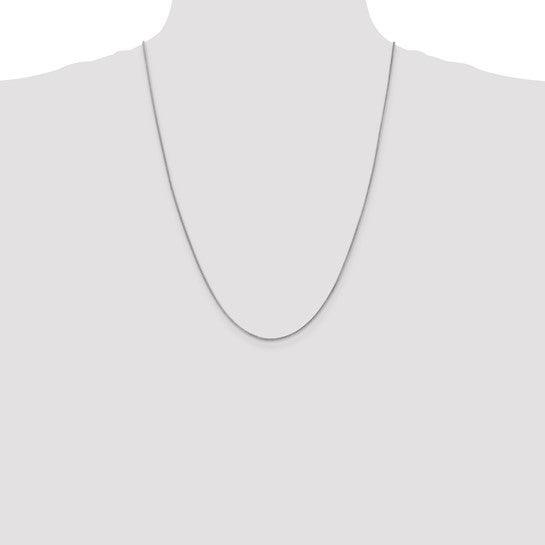14k White Gold 0.90mm Franco Chain